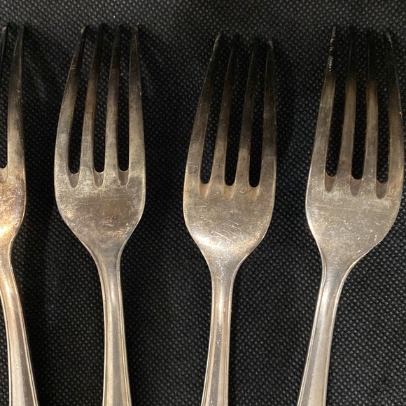 Vintage BMF 90  German Silver Plated Forks -1950’s-set of 6 - Picture 6 of 9